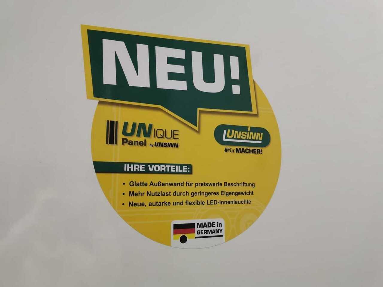 New Closed box trailer UNSINN UKU 421719-26-14 Kofferanhänger: picture 23