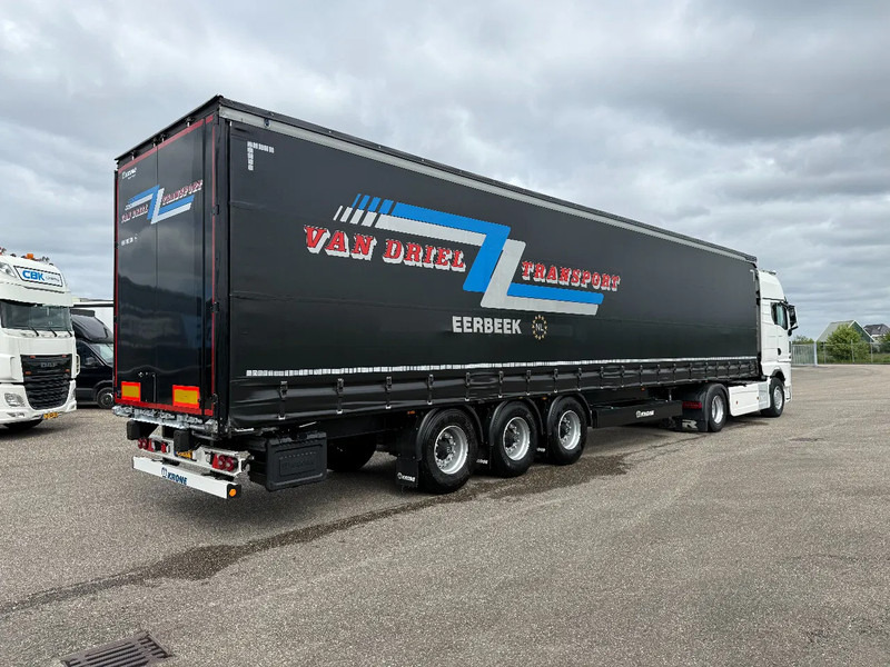 Krone 3-Assige schuifzeilen + schuifdak / hardhouten vloer/ NIEUW STAAT!!!!!!!!!!!! - Curtainsider semi-trailer: picture 5 Krone 3-Assige schuifzeilen + schuifdak / hardhouten vloer/ NIEUW STAAT!!!!!!!!!!!! - Curtainsider semi-trailer: picture 5