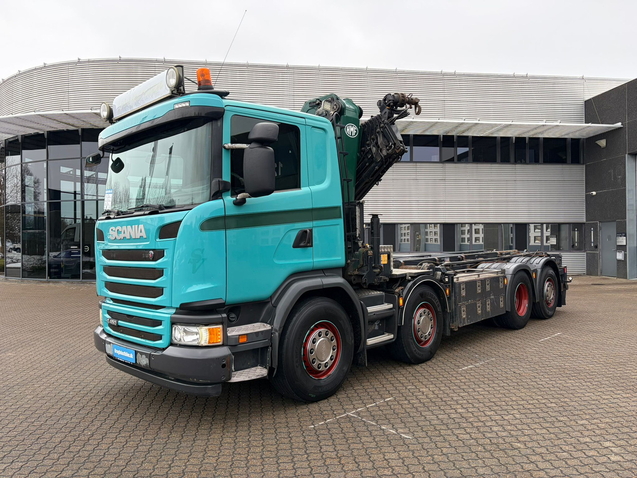 Scania G450 8X4 - Container transporter/ Swap body truck, Crane truck: picture 1 Scania G450 8X4 - Container transporter/ Swap body truck, Crane truck: picture 1