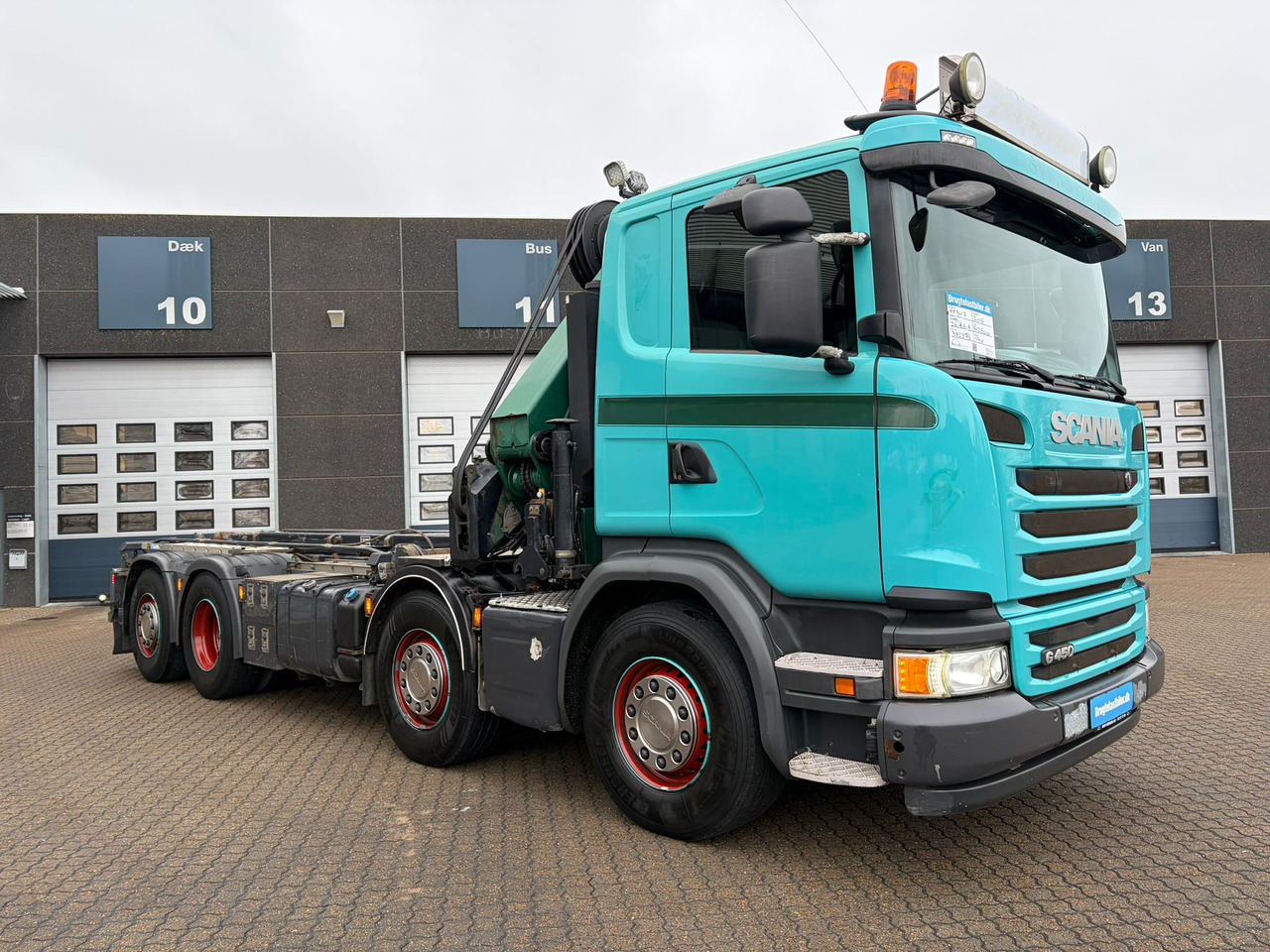 Scania G450 8X4 - Container transporter/ Swap body truck, Crane truck: picture 2 Scania G450 8X4 - Container transporter/ Swap body truck, Crane truck: picture 2