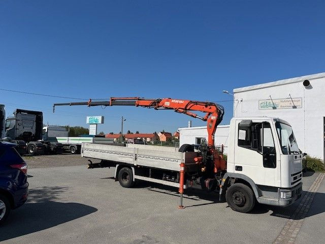 Iveco ML 75 E Pritsche mit Atlas Ladekran 60.1 - Dropside/ Flatbed truck, Crane truck: picture 2 Iveco ML 75 E Pritsche mit Atlas Ladekran 60.1 - Dropside/ Flatbed truck, Crane truck: picture 2