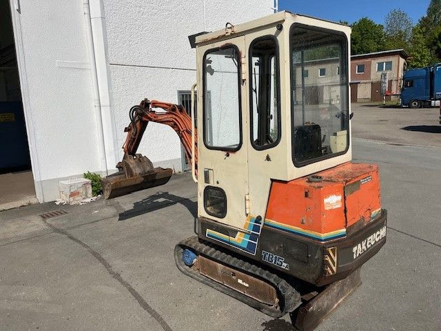 Takeuchi T B 15 A - Mini excavator: picture 3 Takeuchi T B 15 A - Mini excavator: picture 3