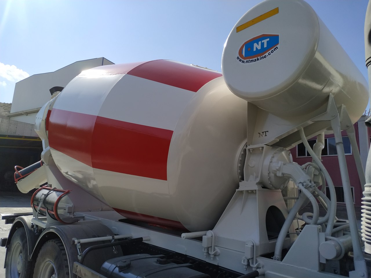 NT MAKINA 8-10-12 m3 CAPACITY MIXER - Concrete mixer drum: picture 4 NT MAKINA 8-10-12 m3 CAPACITY MIXER - Concrete mixer drum: picture 4