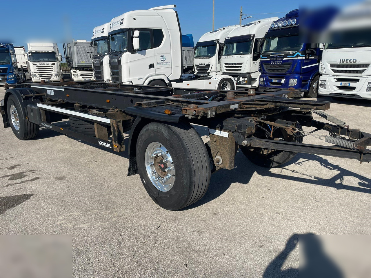 KÖGEL  - Container transporter/ Swap body trailer: picture 2 KÖGEL  - Container transporter/ Swap body trailer: picture 2