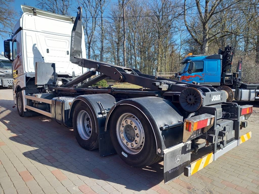 Hook lift truck Mercedes-Benz Actros, 6X2, JOAB HOOK LIFT: picture 17