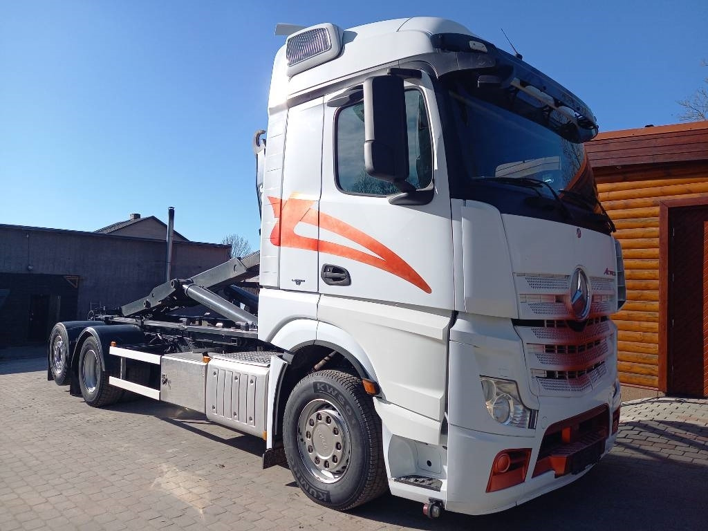 Hook lift truck Mercedes-Benz Actros, 6X2, JOAB HOOK LIFT: picture 12