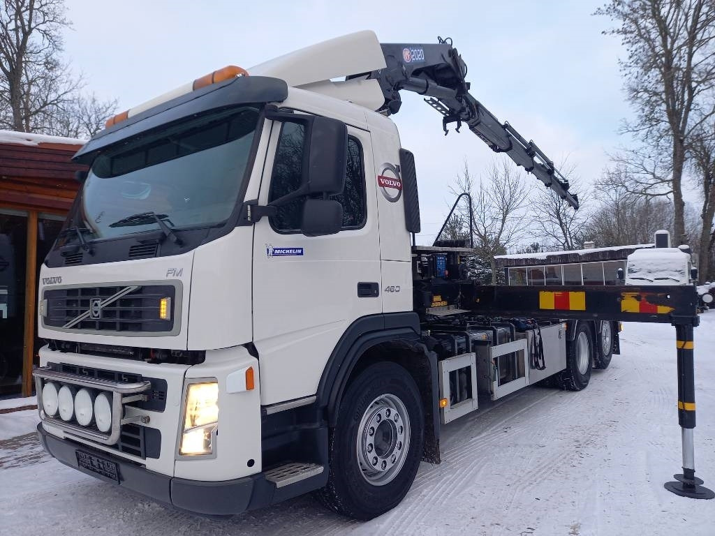 Volvo FM460, 6x2, PALFINGER+HMF 220 K-5 - Hook lift truck: picture 2 Volvo FM460, 6x2, PALFINGER+HMF 220 K-5 - Hook lift truck: picture 2