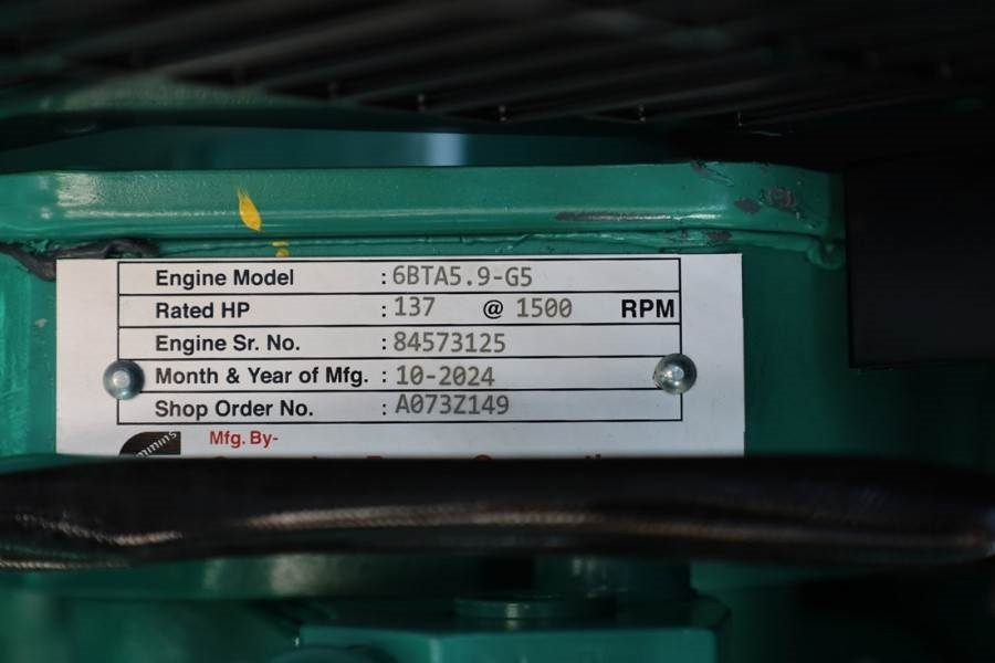 Generator set Cummins C110D5Q Declaration of Conformity, Diesel, 110kVA,: picture 17