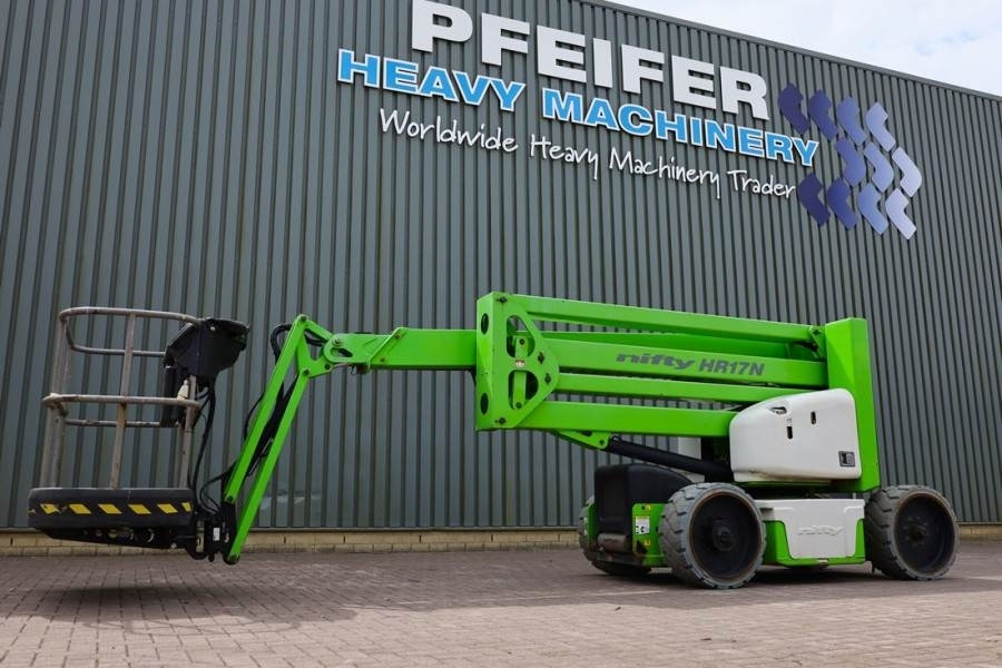 Niftylift HR17N Hybrid MK3 Hybrid Battery & Diesel, 17m Work - Articulated boom: picture 1 Niftylift HR17N Hybrid MK3 Hybrid Battery & Diesel, 17m Work - Articulated boom: picture 1