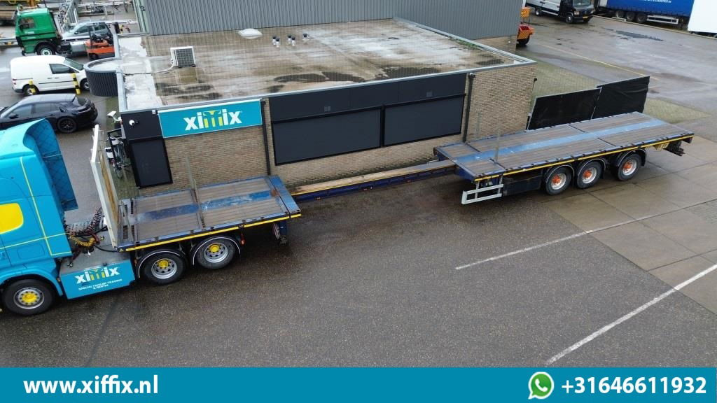 Doll 3-ass. Vlakke uitschuifbare oplegger / Naloop gestuurd - Dropside/ Flatbed semi-trailer: picture 1 Doll 3-ass. Vlakke uitschuifbare oplegger / Naloop gestuurd - Dropside/ Flatbed semi-trailer: picture 1