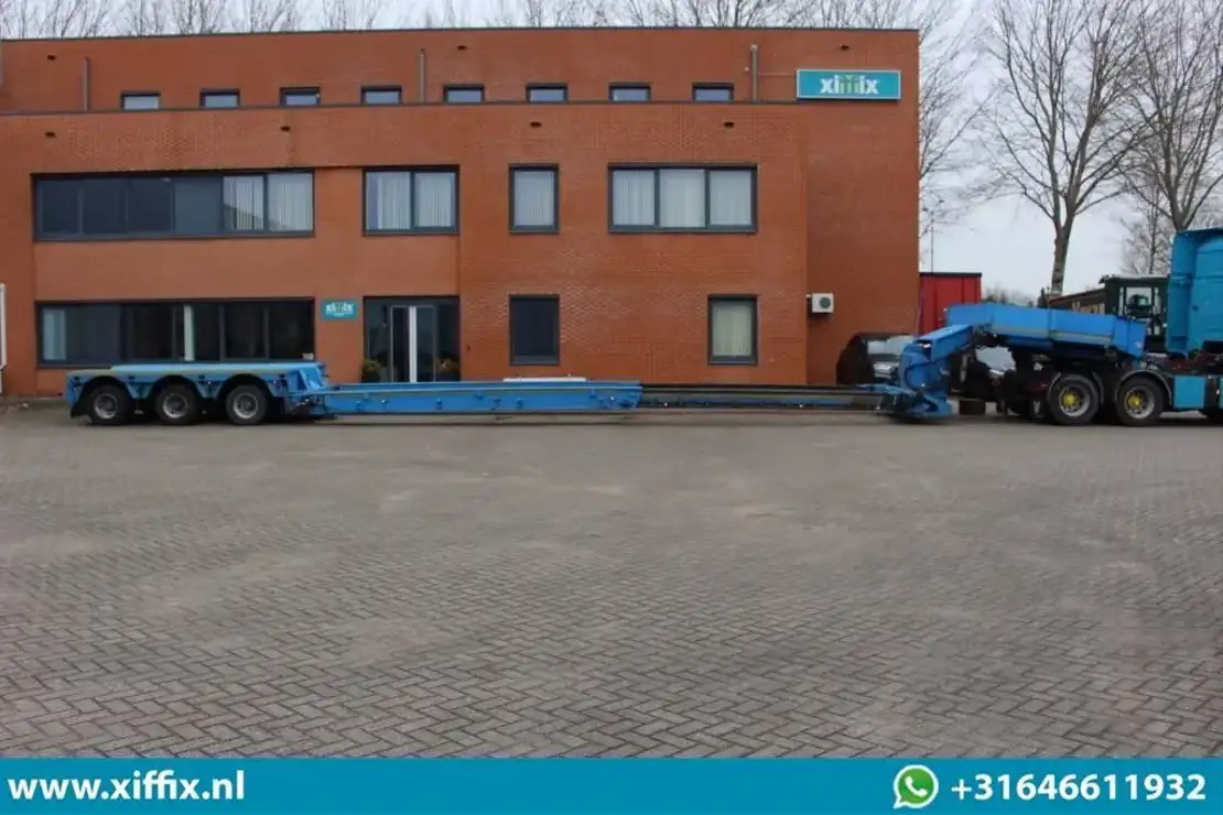 Faymonville 3-ass. Uitschuifbare dieplader met afneembare zwanenhals / Hydr. Vre - Low loader semi-trailer: picture 5 Faymonville 3-ass. Uitschuifbare dieplader met afneembare zwanenhals / Hydr. Vre - Low loader semi-trailer: picture 5