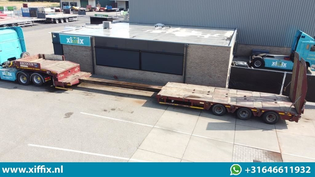 Faymonville 3-ass. Uitschuifbare semi dieplader met hydr. Kleppen / 3x gestuurd - Low loader semi-trailer: picture 2 Faymonville 3-ass. Uitschuifbare semi dieplader met hydr. Kleppen / 3x gestuurd - Low loader semi-trailer: picture 2