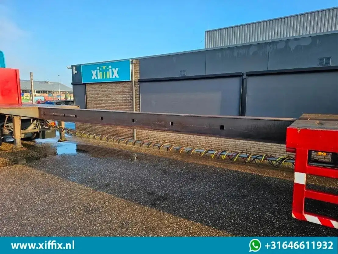 Lintrailers 3-ass. Vlakke uitschuifbare oplegger / Naloop gestuurd - Dropside/ Flatbed semi-trailer: picture 5 Lintrailers 3-ass. Vlakke uitschuifbare oplegger / Naloop gestuurd - Dropside/ Flatbed semi-trailer: picture 5