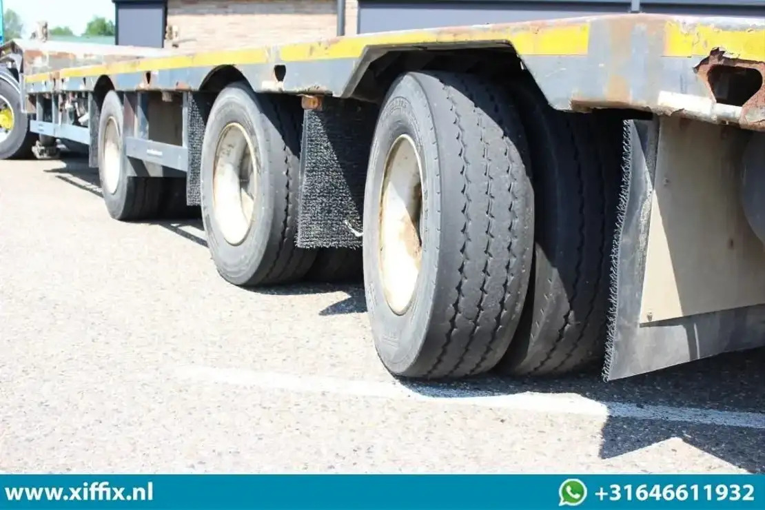Low loader semi-trailer Meusburger 3-ass. Uitschuifbare semi dieplader / Naloop gestuurd / 13821: picture 6 Low loader semi-trailer Meusburger 3-ass. Uitschuifbare semi dieplader / Naloop gestuurd / 13821: picture 6
