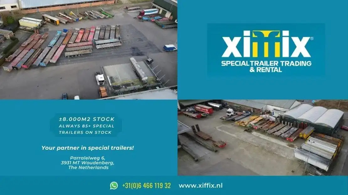 Low loader semi-trailer Meusburger 3-ass. Uitschuifbare semi dieplader / Naloop gestuurd / 13821: picture 11 Low loader semi-trailer Meusburger 3-ass. Uitschuifbare semi dieplader / Naloop gestuurd / 13821: picture 11