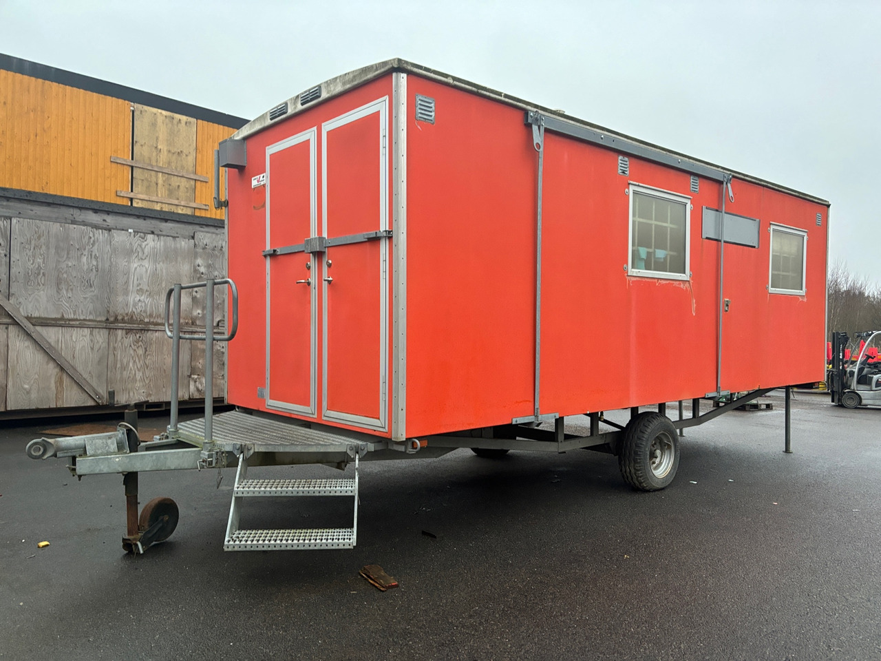 Arbetsvagnar PVT-6 - Construction container: picture 1 Arbetsvagnar PVT-6 - Construction container: picture 1