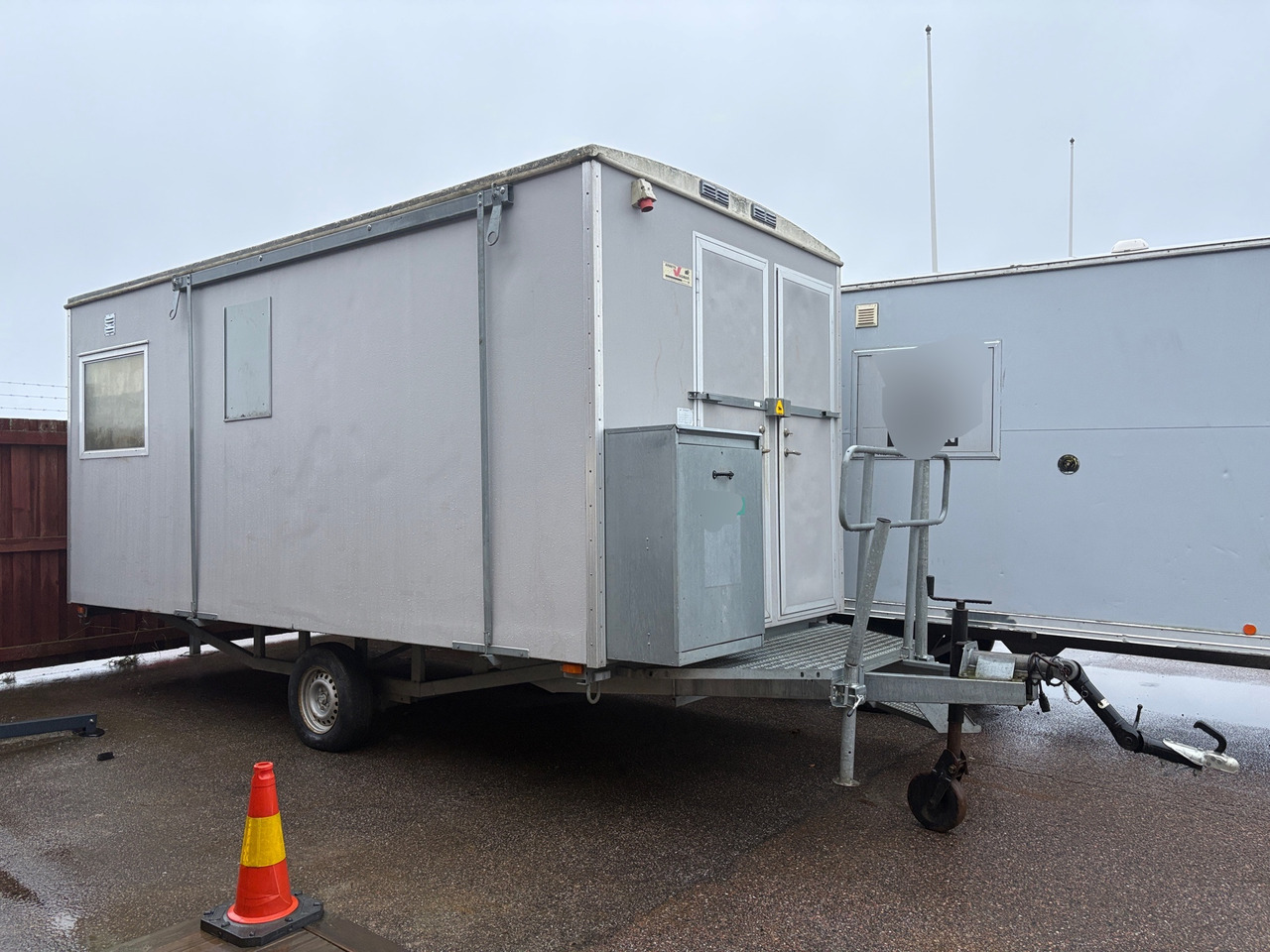 Arbetsvagnar PVTD-4 - Construction container, Trailer: picture 1 Arbetsvagnar PVTD-4 - Construction container, Trailer: picture 1