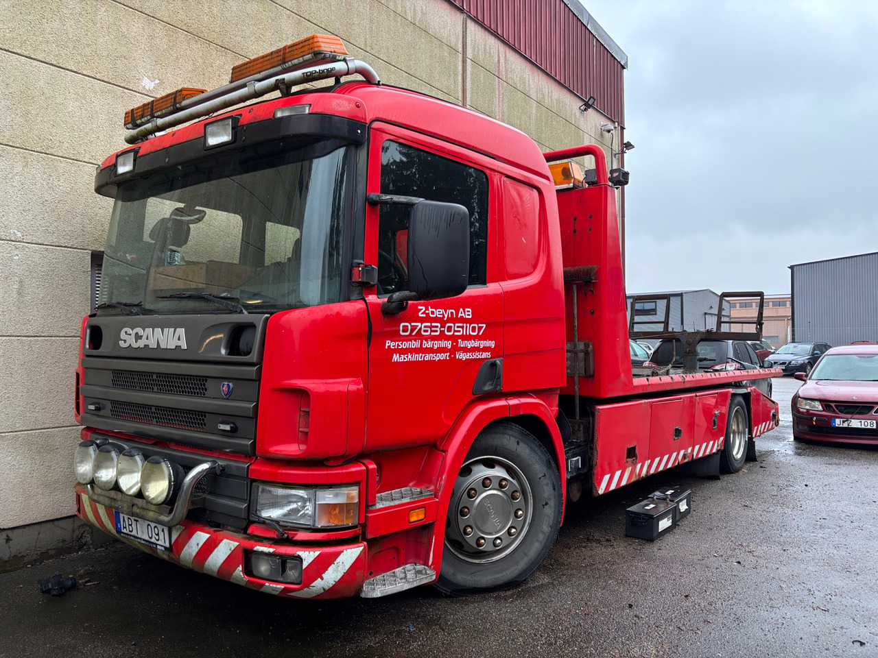 Scania P94DG 4x2 LB220 - Tow truck: picture 1 Scania P94DG 4x2 LB220 - Tow truck: picture 1