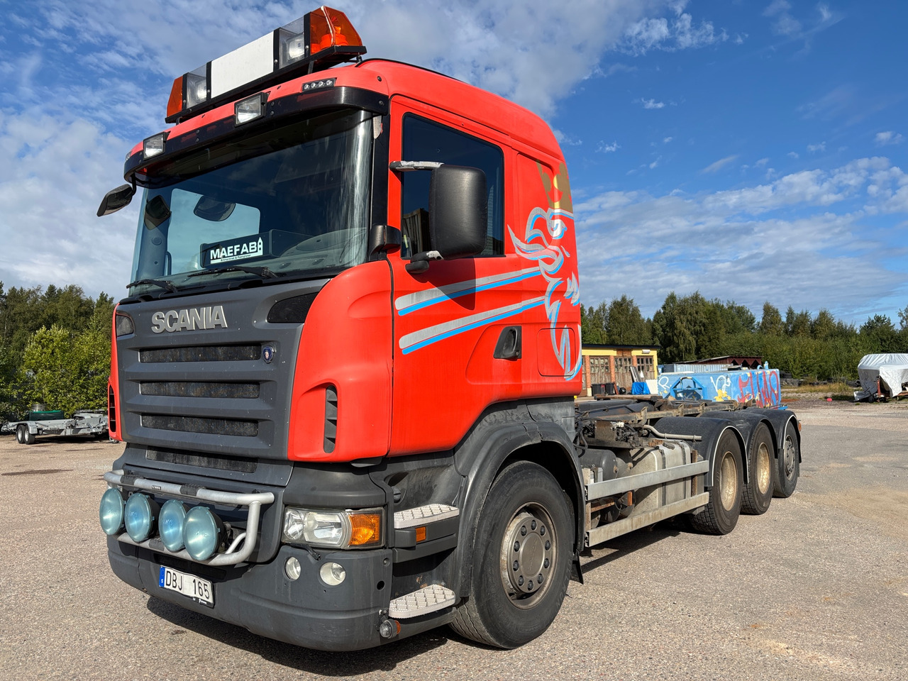 Scania R480 - Hook lift truck: picture 1 Scania R480 - Hook lift truck: picture 1