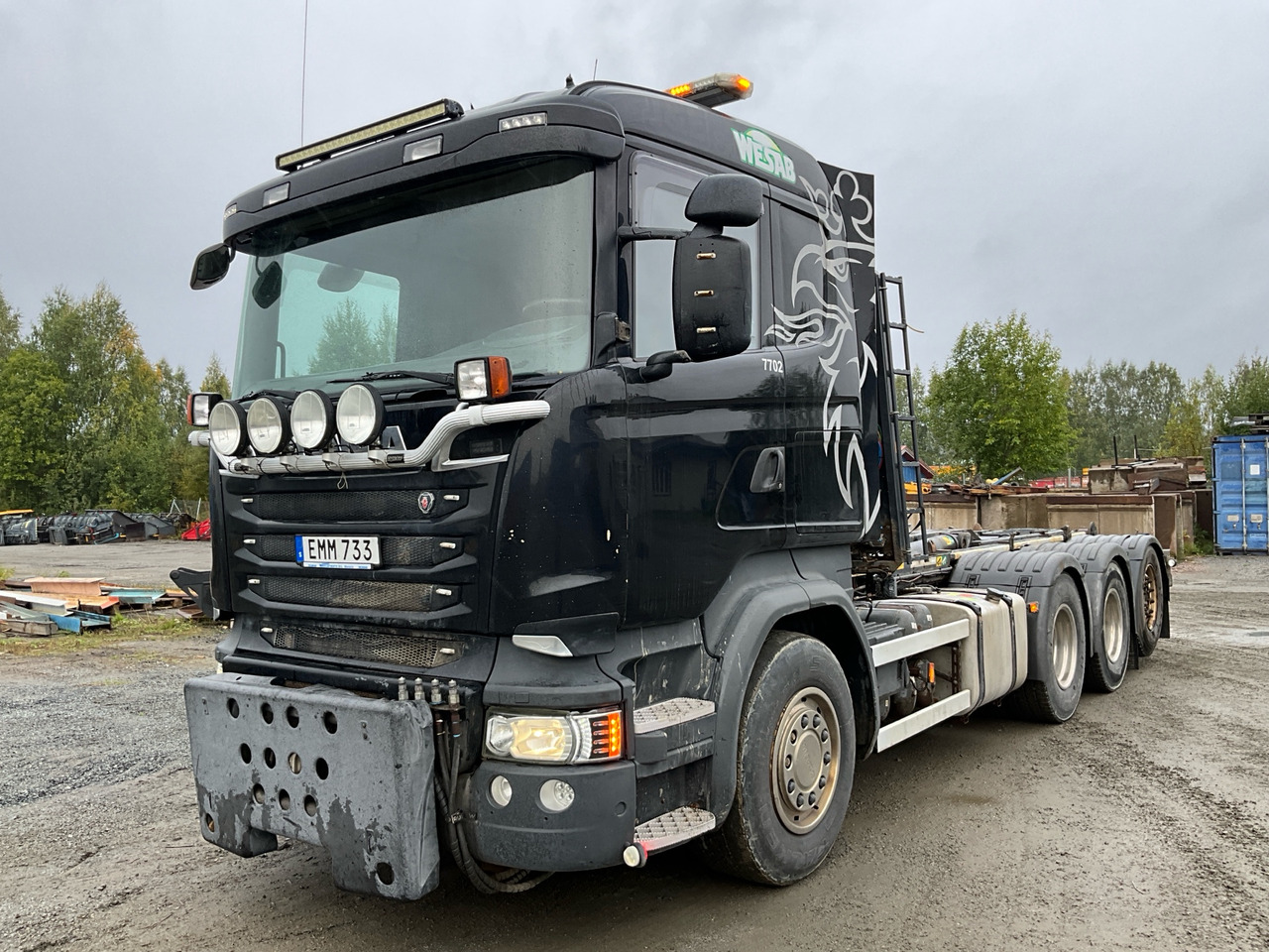 Scania R520 - Hook lift truck: picture 1 Scania R520 - Hook lift truck: picture 1