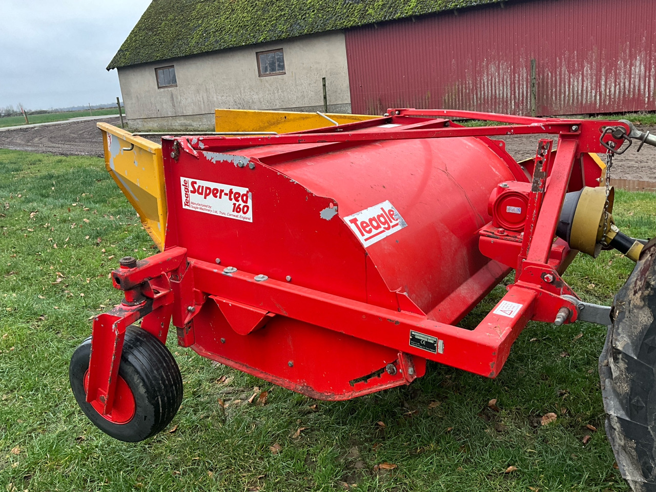 Teagle Super-Ted 160 - Tedder/ Rake: picture 1 Teagle Super-Ted 160 - Tedder/ Rake: picture 1