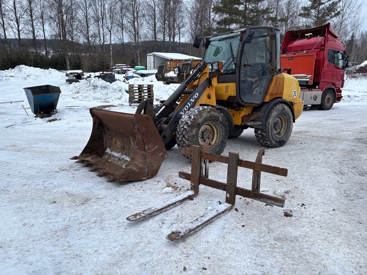 Volvo L20B - Wheel loader: picture 1 Volvo L20B - Wheel loader: picture 1