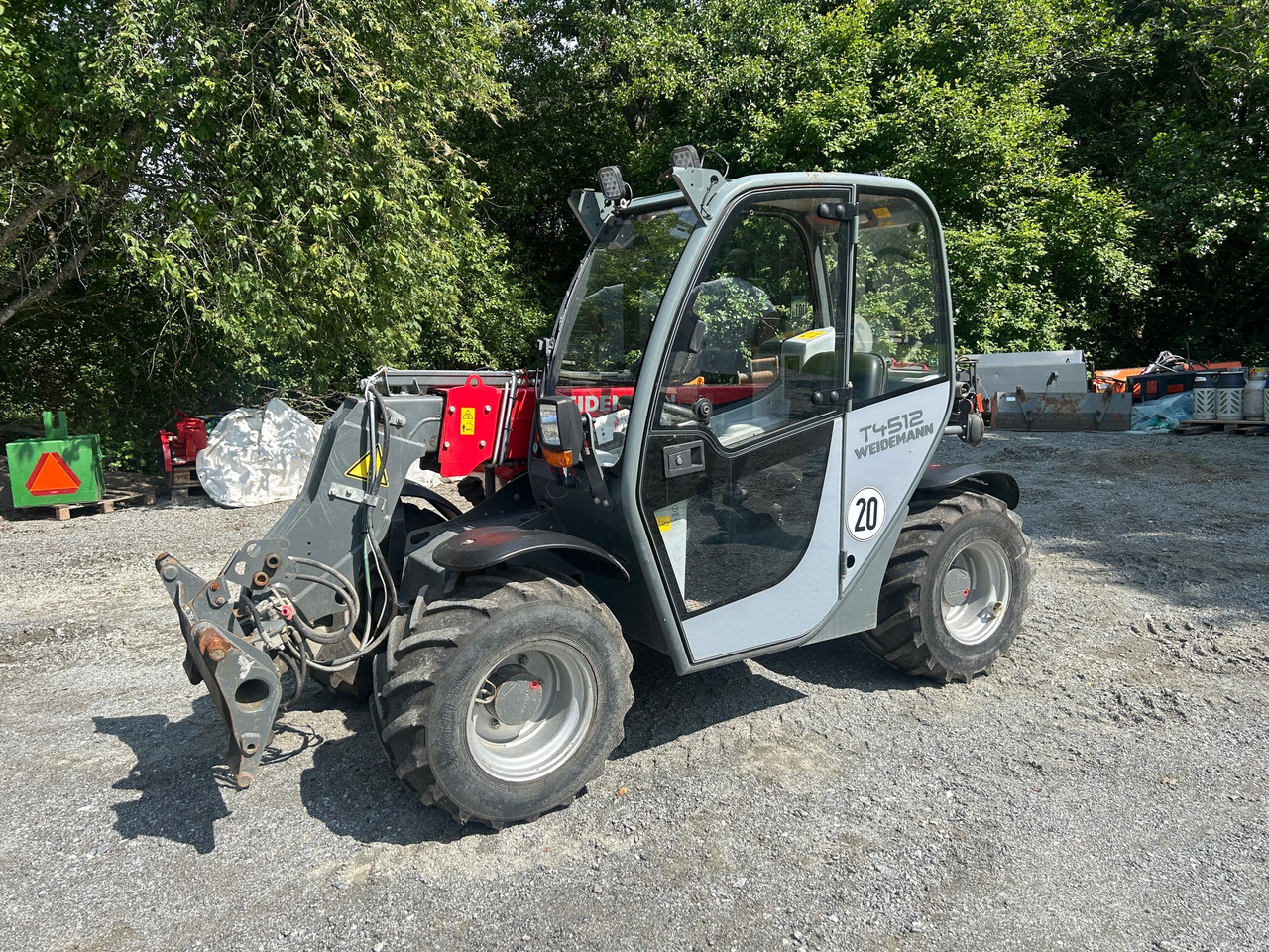 Weidemann T4512 - Telescopic handler: picture 1 Weidemann T4512 - Telescopic handler: picture 1