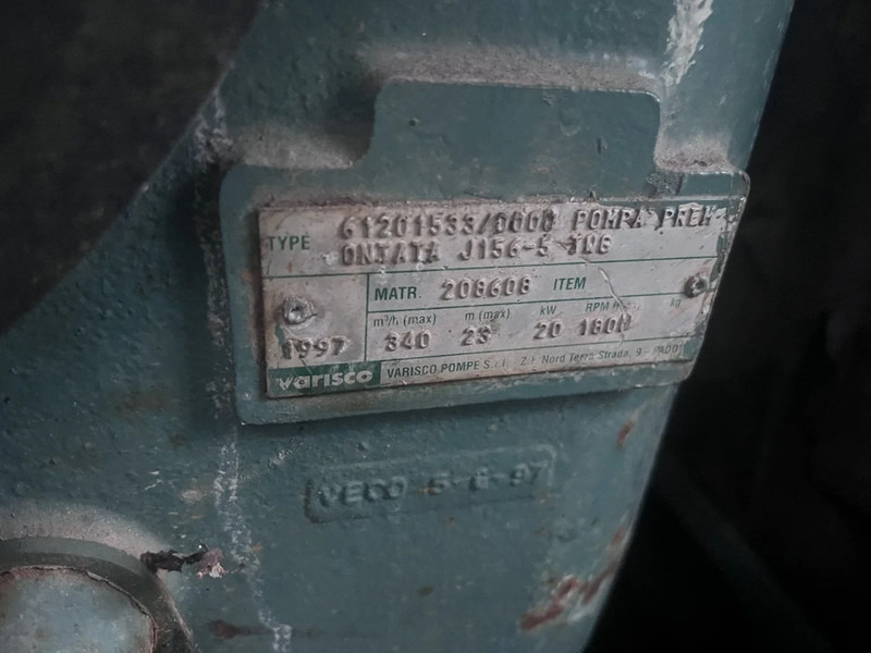 Eekels pompset Deutz 1011 met varisco pomp - Water pump: picture 2 Eekels pompset Deutz 1011 met varisco pomp - Water pump: picture 2