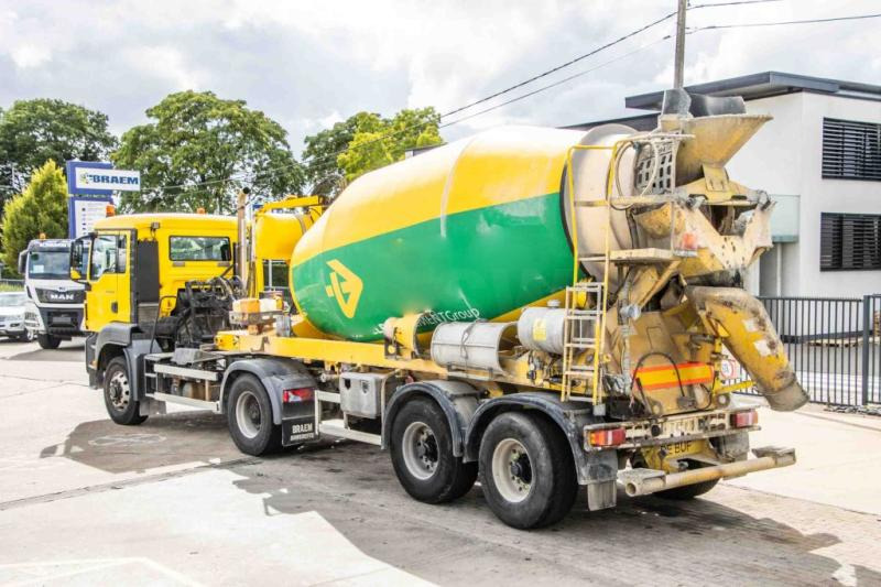 DE BUF BETON MIXER/MALAXEUR/MISCHER 10M3 - Concrete mixer semi-trailer: picture 2 DE BUF BETON MIXER/MALAXEUR/MISCHER 10M3 - Concrete mixer semi-trailer: picture 2