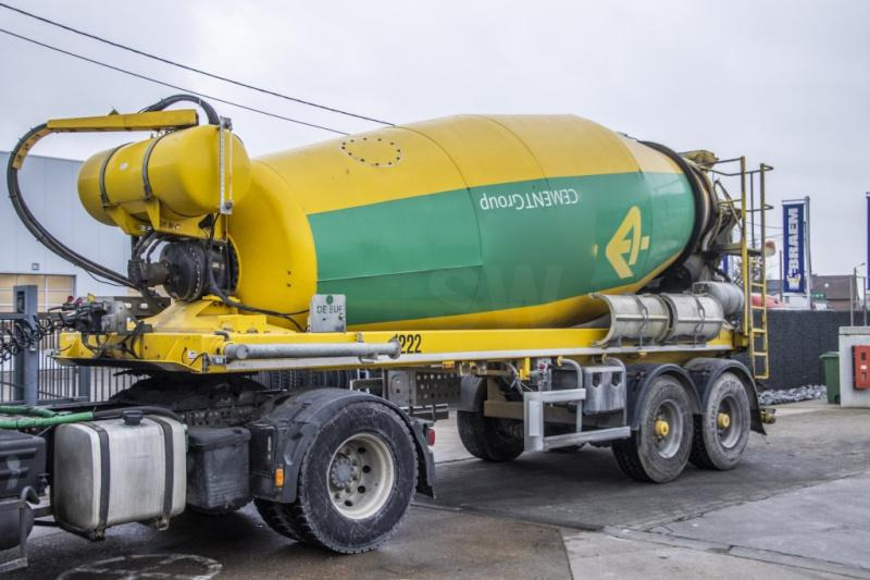 DE BUF BETON MIXER/MALAXEUR/MISCHER-12M3 - Concrete mixer semi-trailer: picture 1 DE BUF BETON MIXER/MALAXEUR/MISCHER-12M3 - Concrete mixer semi-trailer: picture 1