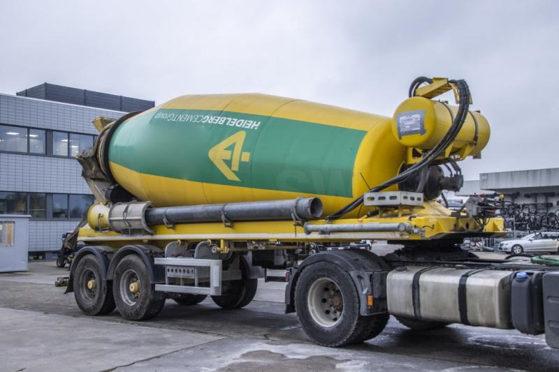 DE BUF BETON MIXER/MALAXEUR/MISCHER-12M3 - Concrete mixer semi-trailer: picture 2 DE BUF BETON MIXER/MALAXEUR/MISCHER-12M3 - Concrete mixer semi-trailer: picture 2