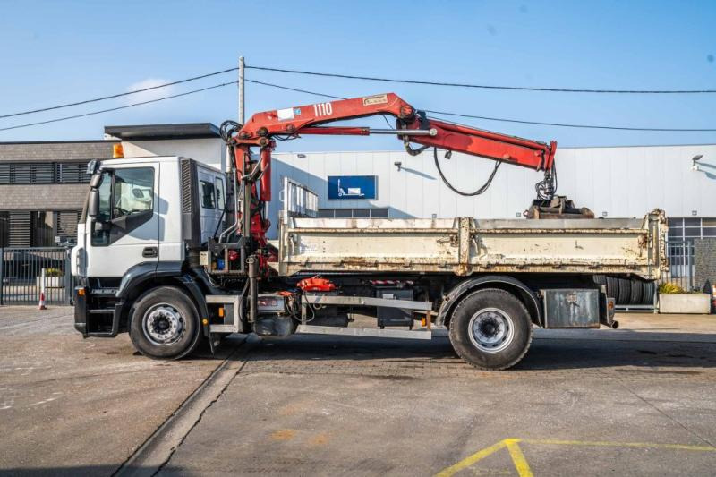 Tipper, Crane truck Iveco STRALIS 310- E5 + HMF 1110 K2: picture 7