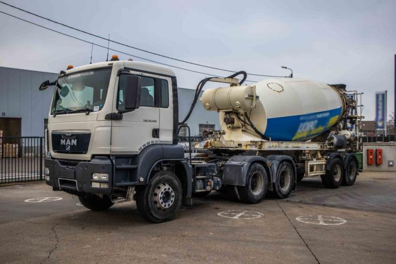Liebherr LIEBHERR BETON MIXER/MALAXEUR/MISCHER 12M3 - Concrete mixer semi-trailer: picture 4 Liebherr LIEBHERR BETON MIXER/MALAXEUR/MISCHER 12M3 - Concrete mixer semi-trailer: picture 4