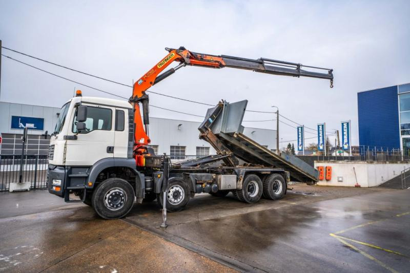 MAN TGA 41.430 BB - PK 17502/3xhydr. - Hook lift truck, Crane truck: picture 1 MAN TGA 41.430 BB - PK 17502/3xhydr. - Hook lift truck, Crane truck: picture 1