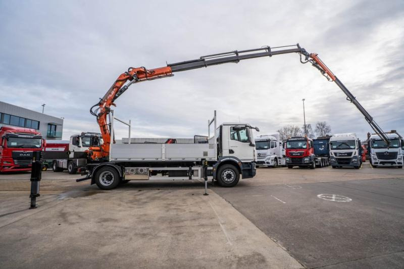 MAN TGM 18.250 +ATLAS 240.2E-A4+JIB - Dropside/ Flatbed truck, Crane truck: picture 4 MAN TGM 18.250 +ATLAS 240.2E-A4+JIB - Dropside/ Flatbed truck, Crane truck: picture 4
