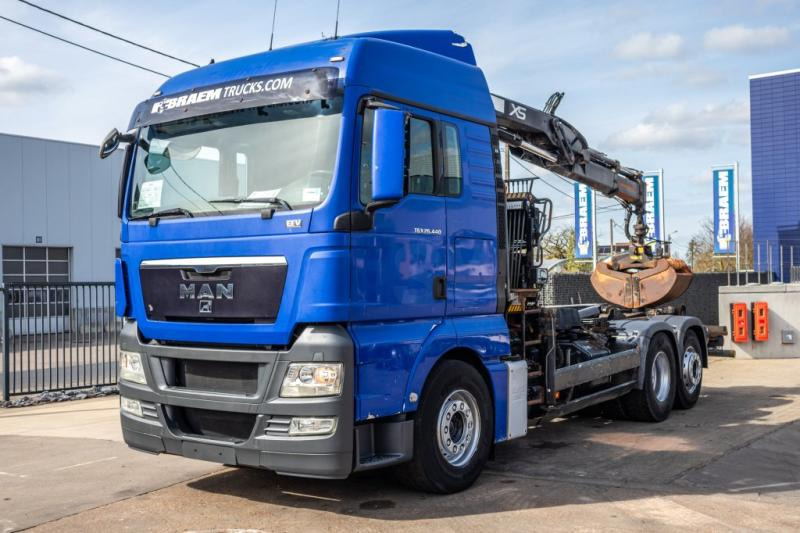 MAN TGX 25.440 LL - HIAB 122 PRO - Hook lift truck, Crane truck: picture 1 MAN TGX 25.440 LL - HIAB 122 PRO - Hook lift truck, Crane truck: picture 1
