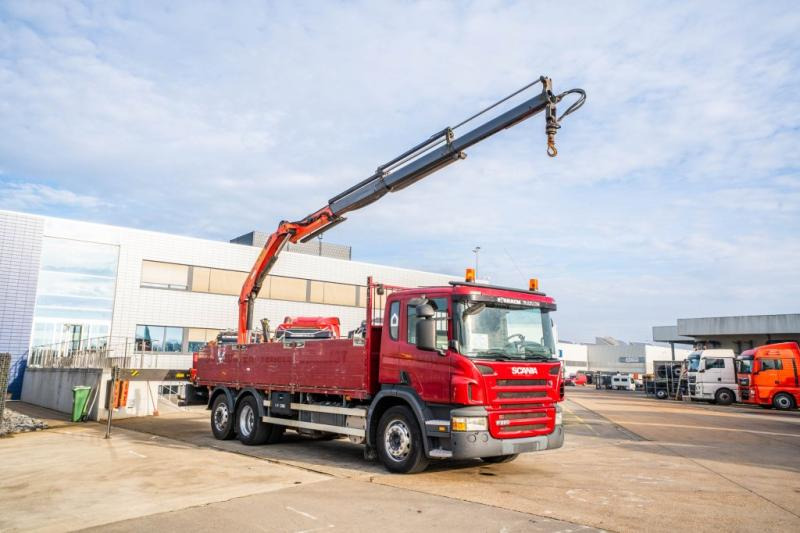 Scania P280 - PK 15500/3xhydr. - Dropside/ Flatbed truck, Crane truck: picture 2 Scania P280 - PK 15500/3xhydr. - Dropside/ Flatbed truck, Crane truck: picture 2