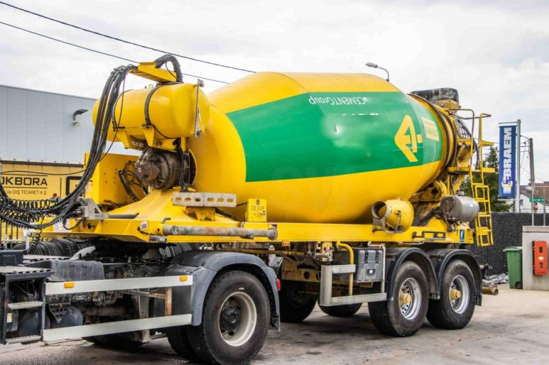 DE BUF BETON MIXER/MALAXEUR/MISCHER 10M3 - Semi-trailer: picture 4 DE BUF BETON MIXER/MALAXEUR/MISCHER 10M3 - Semi-trailer: picture 4