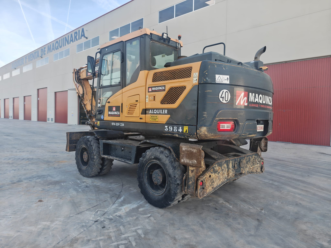 HYUNDAI HW140 - Wheel excavator: picture 4 HYUNDAI HW140 - Wheel excavator: picture 4