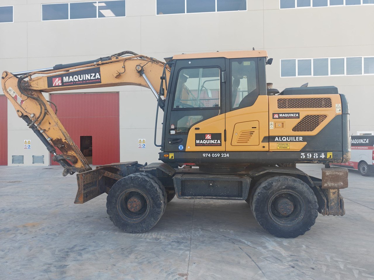 HYUNDAI HW140 - Wheel excavator: picture 3 HYUNDAI HW140 - Wheel excavator: picture 3