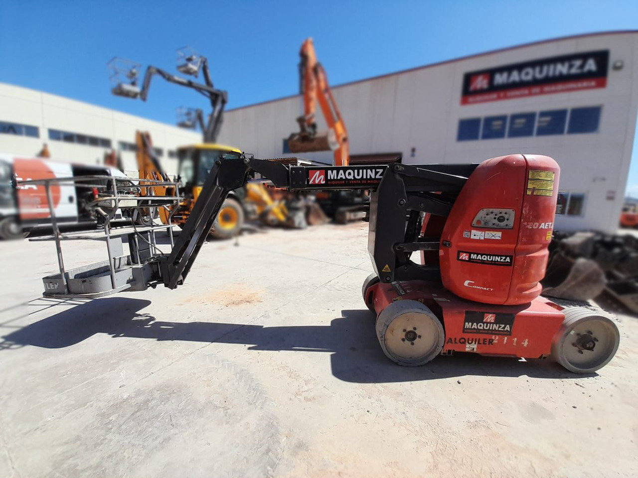 MANITOU 120AETJ C - Articulated boom: picture 1 MANITOU 120AETJ C - Articulated boom: picture 1