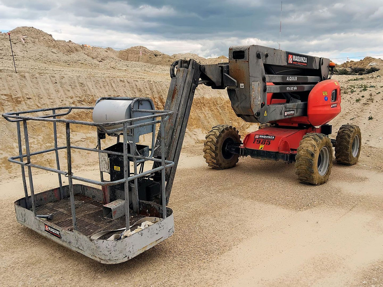MANITOU 160ATJ EJE OSCILANTE - Articulated boom: picture 4 MANITOU 160ATJ EJE OSCILANTE - Articulated boom: picture 4
