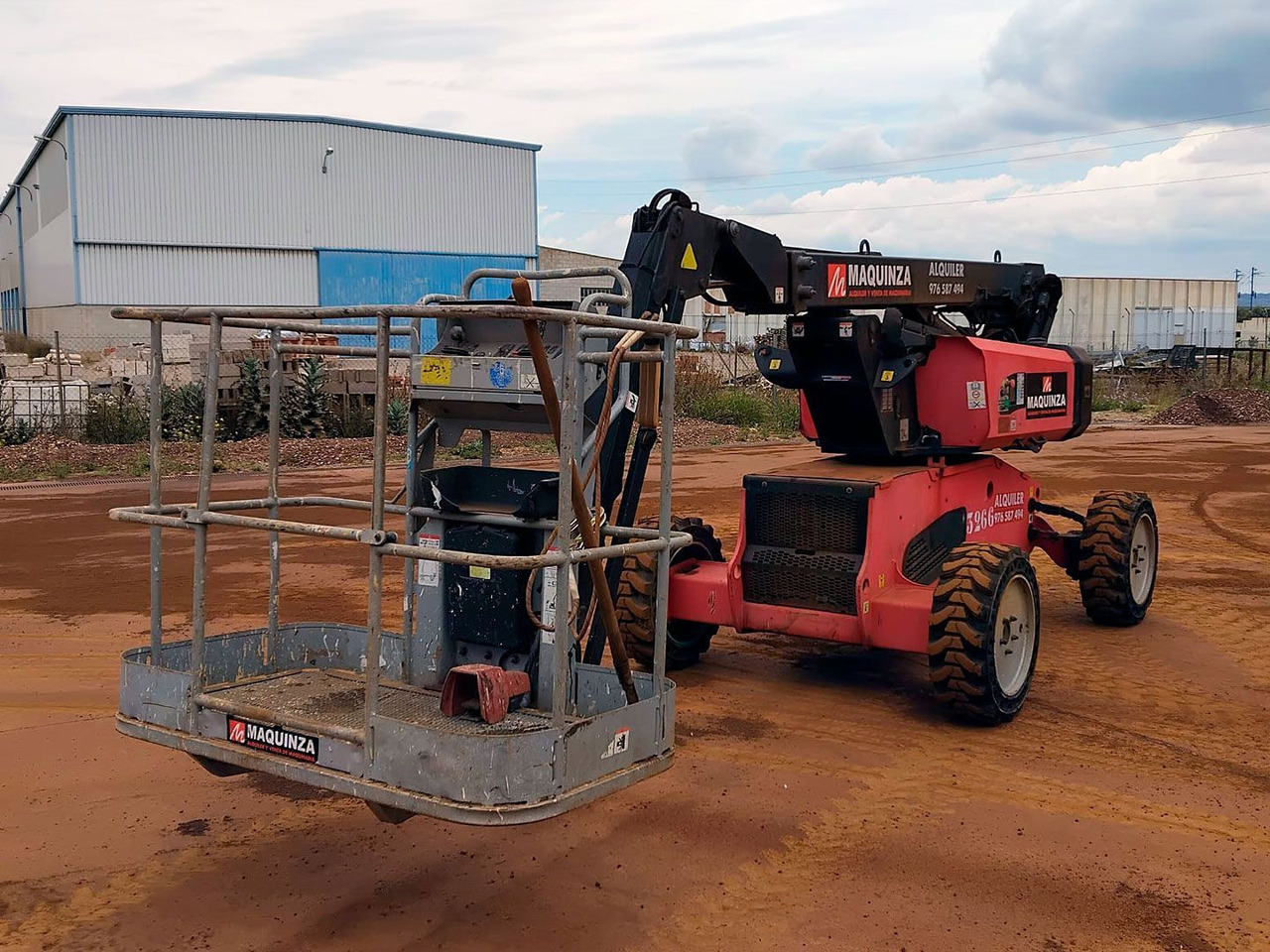 Articulated boom MANITOU MAN GO 12: picture 7