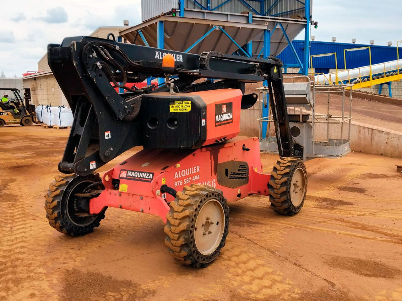 Articulated boom MANITOU MAN GO 12: picture 6