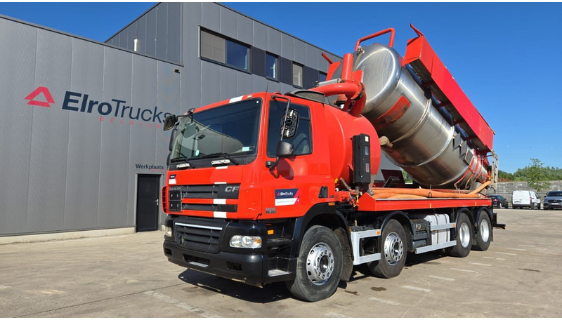 DAF CF 85.360 (IPSAM 18M³ / VACUUM + HIGH PRESSURE WATER / ADR FL - AT - OX / 123.000 KM / MANUAL GEARBOX / EURO 5) - Vacuum truck: picture 1 DAF CF 85.360 (IPSAM 18M³ / VACUUM + HIGH PRESSURE WATER / ADR FL - AT - OX / 123.000 KM / MANUAL GEARBOX / EURO 5) - Vacuum truck: picture 1