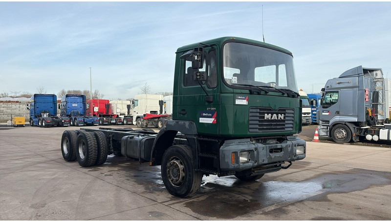 MAN 27.364 (STEEL SUSP. / LAMES / BIG AXLE / GRAND PONT / 6 CYLINDER) - Cab chassis truck: picture 2 MAN 27.364 (STEEL SUSP. / LAMES / BIG AXLE / GRAND PONT / 6 CYLINDER) - Cab chassis truck: picture 2
