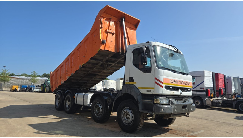Renault Kerax 370 (PARFAIT ETAT / LAMES / GRAND PONT / BOITE MANUELLE / TRES BON !!) - Tipper: picture 3 Renault Kerax 370 (PARFAIT ETAT / LAMES / GRAND PONT / BOITE MANUELLE / TRES BON !!) - Tipper: picture 3