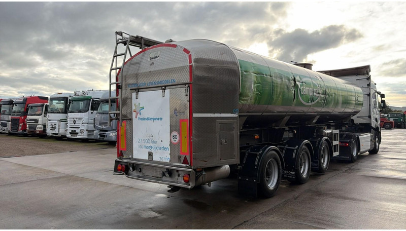 TURBO'S HOET OC/3AT/39 (29500 LITER / MILK / MILCHE / LAIT / WATER / 2X STEERING AXLE / 2X LENKASCHEN) - Tanker semi-trailer: picture 3 TURBO'S HOET OC/3AT/39 (29500 LITER / MILK / MILCHE / LAIT / WATER / 2X STEERING AXLE / 2X LENKASCHEN) - Tanker semi-trailer: picture 3