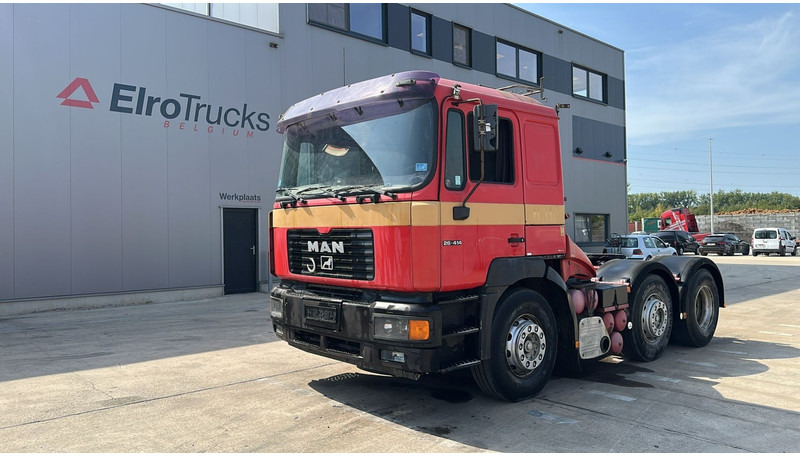 MAN 26.414 (6X2 / ORIGINAL TRACTOR UNIT / EURO 2 / MANUAL GEARBOX / BOITE MANUELLE) - Tractor unit: picture 1 MAN 26.414 (6X2 / ORIGINAL TRACTOR UNIT / EURO 2 / MANUAL GEARBOX / BOITE MANUELLE) - Tractor unit: picture 1