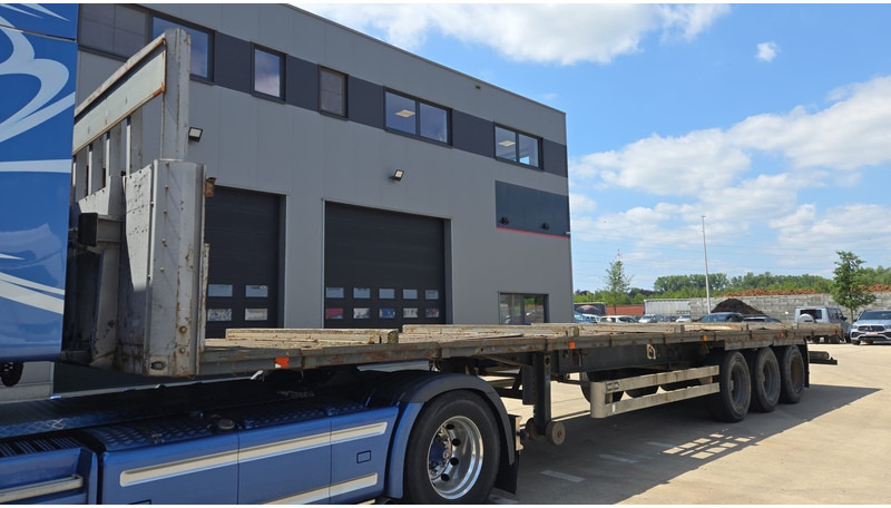 Van Hool 3B2011 (BELGIAN TRAILER / FREINS TAMBOURS / DRUM BRAKES) - Dropside/ Flatbed semi-trailer: picture 1 Van Hool 3B2011 (BELGIAN TRAILER / FREINS TAMBOURS / DRUM BRAKES) - Dropside/ Flatbed semi-trailer: picture 1